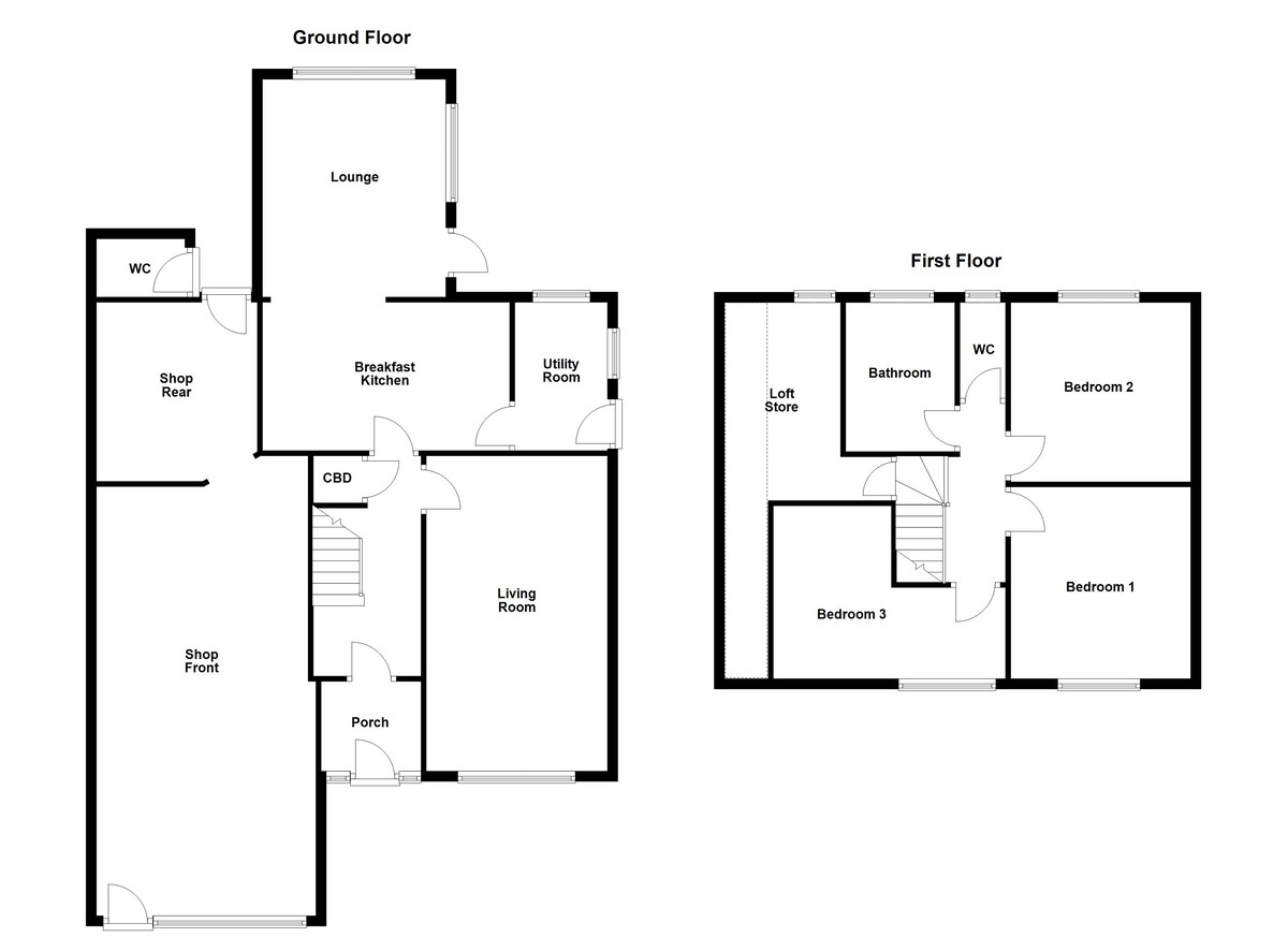 Floorplan for Main Street, Whittington