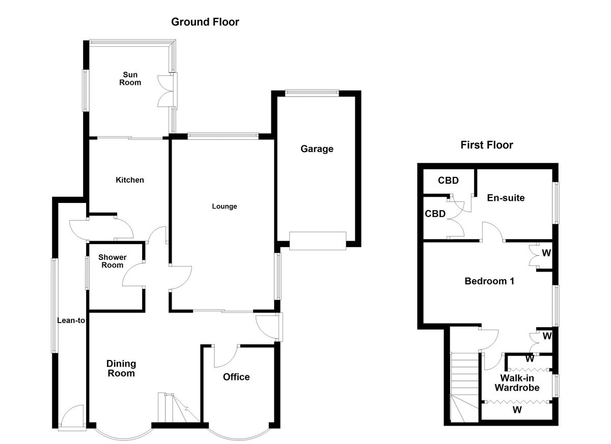Floorplan for Wigford Road, Dosthill