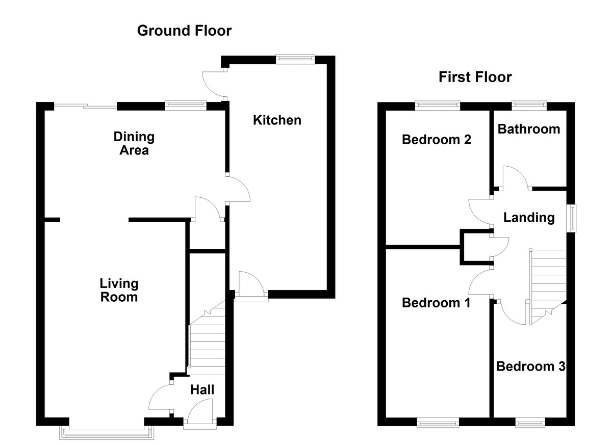 Floorplan for Nightingale, Wilnecote