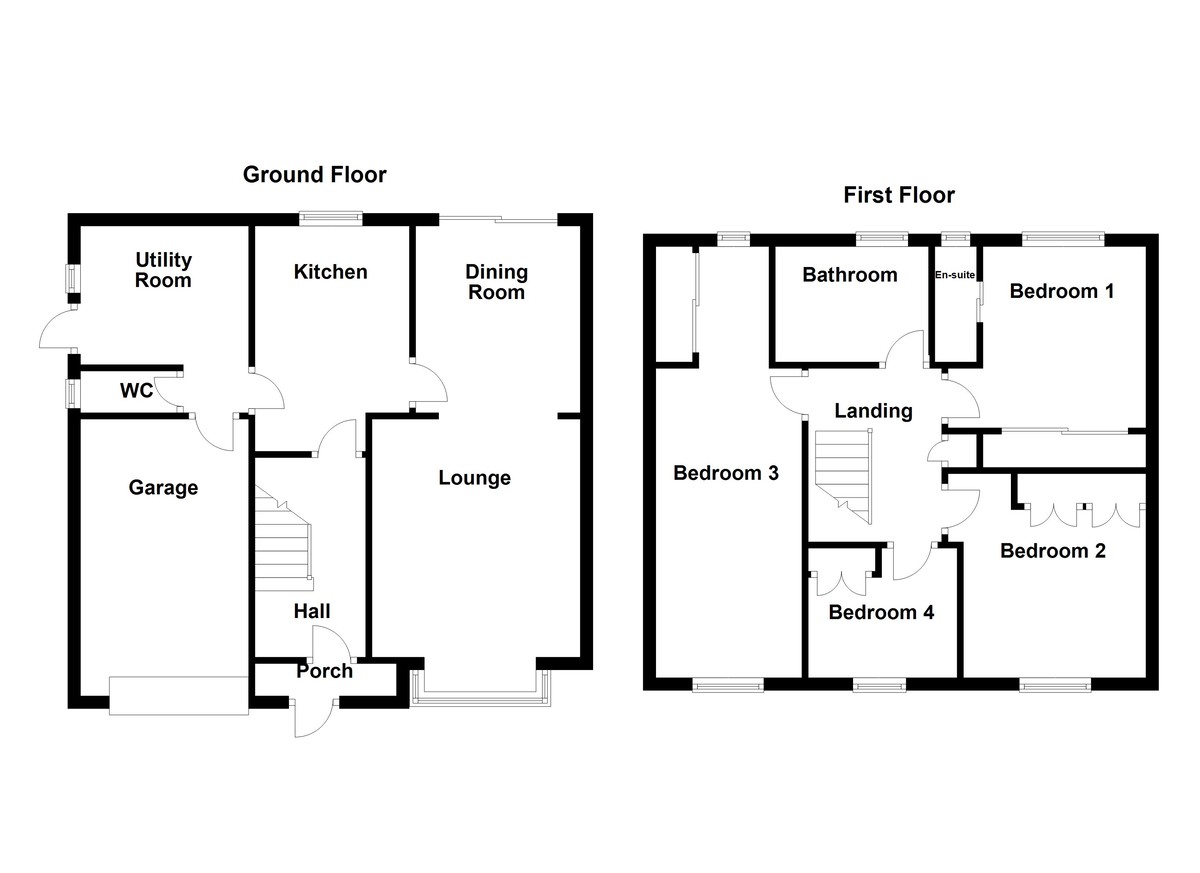 Floorplan for Middlesmoor, Wilnecote