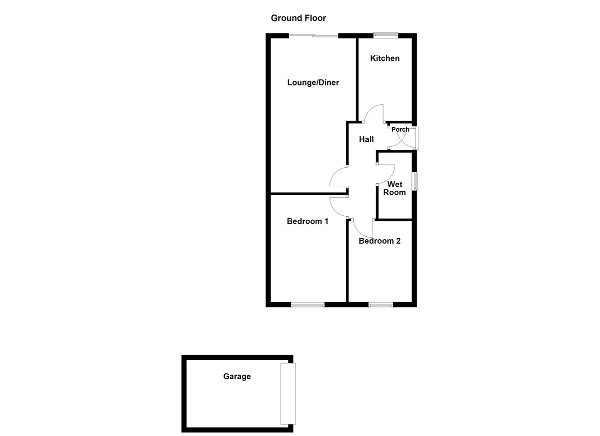 Floorplan for Sycamore Road, Kingsbury
