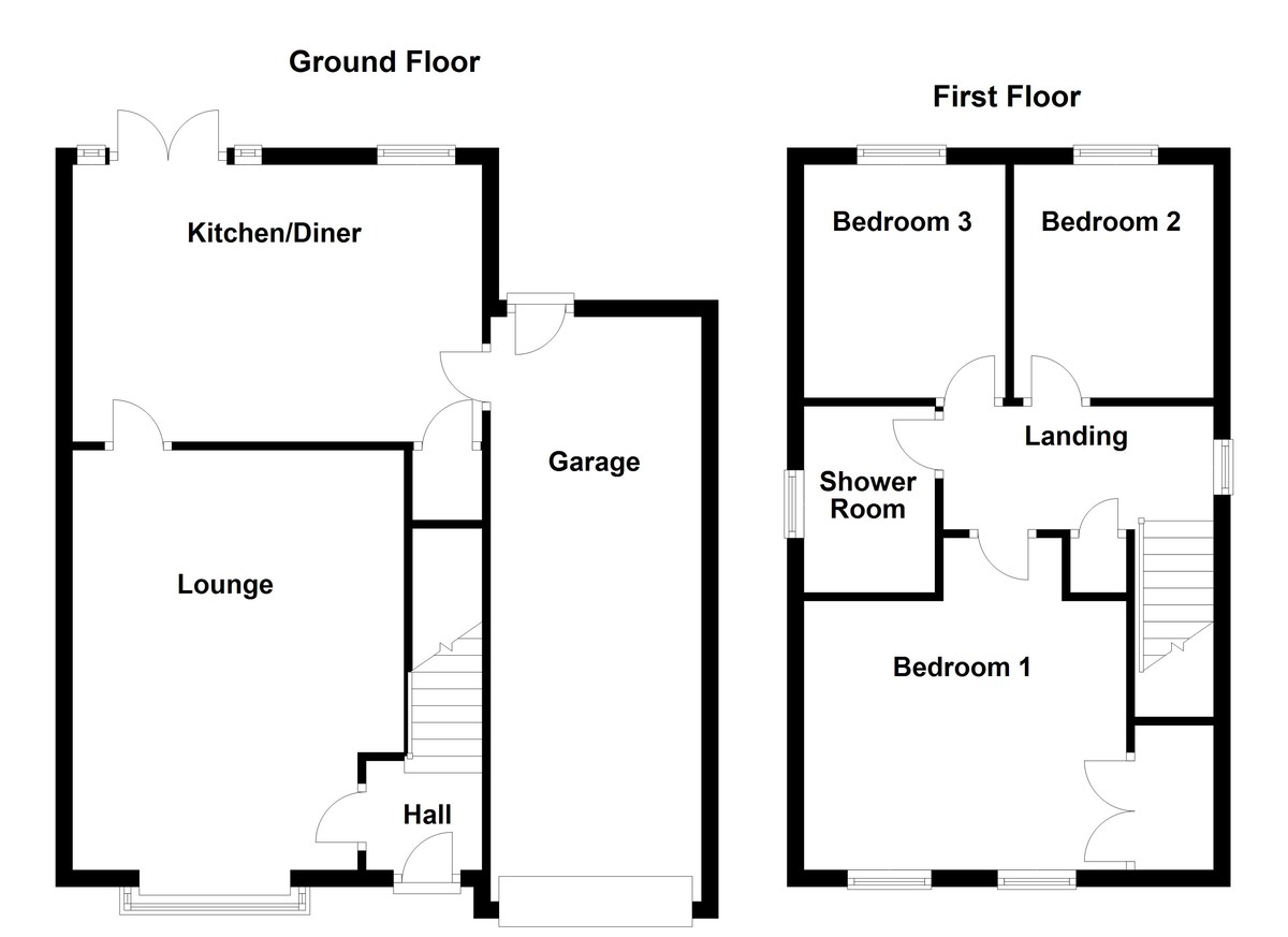 Floorplan for Sykesmoor, Wilnecote