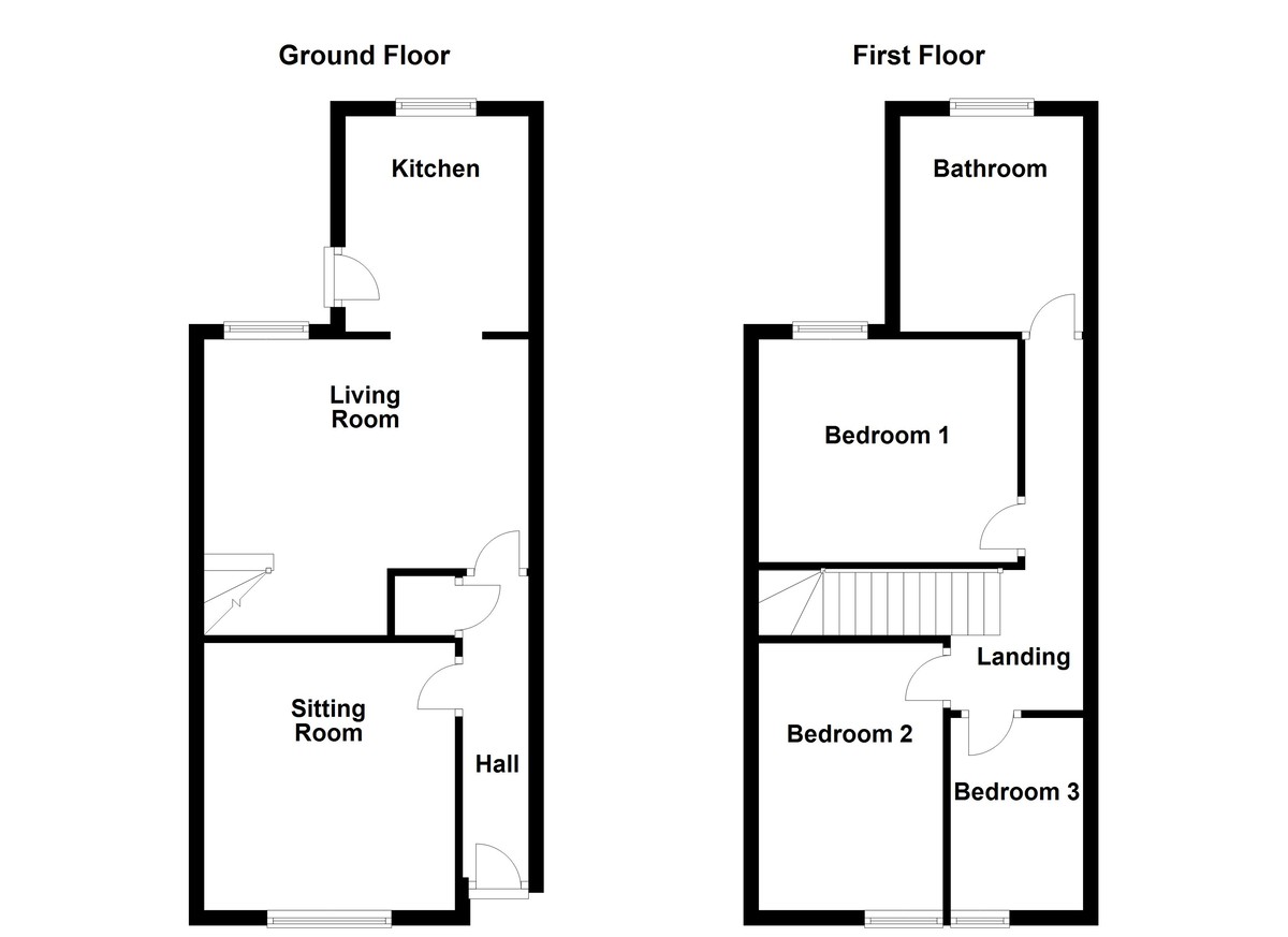 Floorplan for Cross Street, Kettlebrook