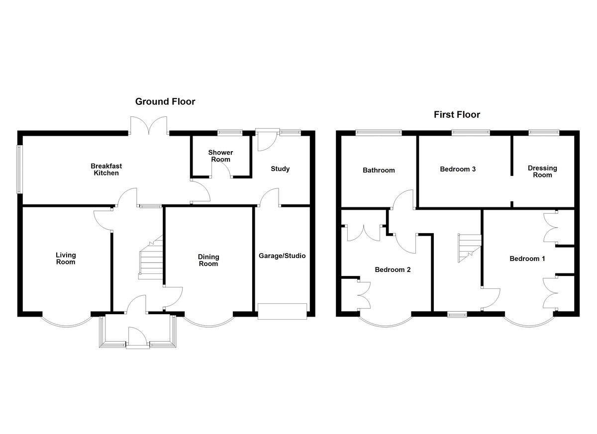 Floorplan for High Street, Dosthill