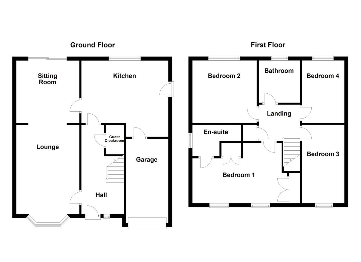Floorplan for Croft Avenue, Tamworth