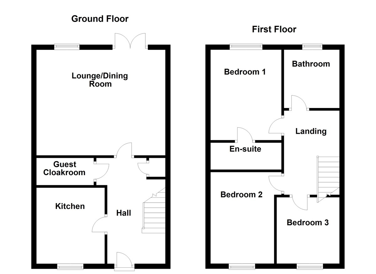 Floorplan for Zennor, Amington