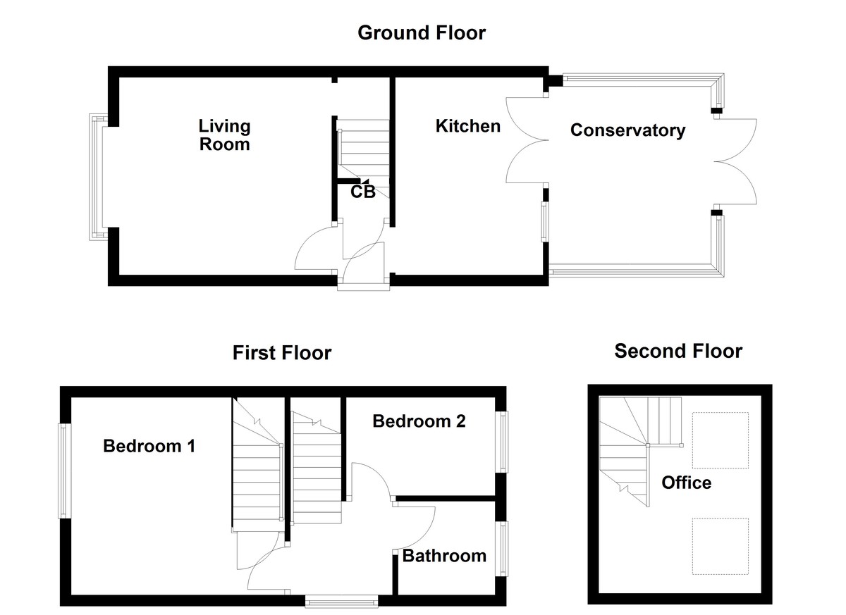 Floorplan for Wilnecote, Tamworth