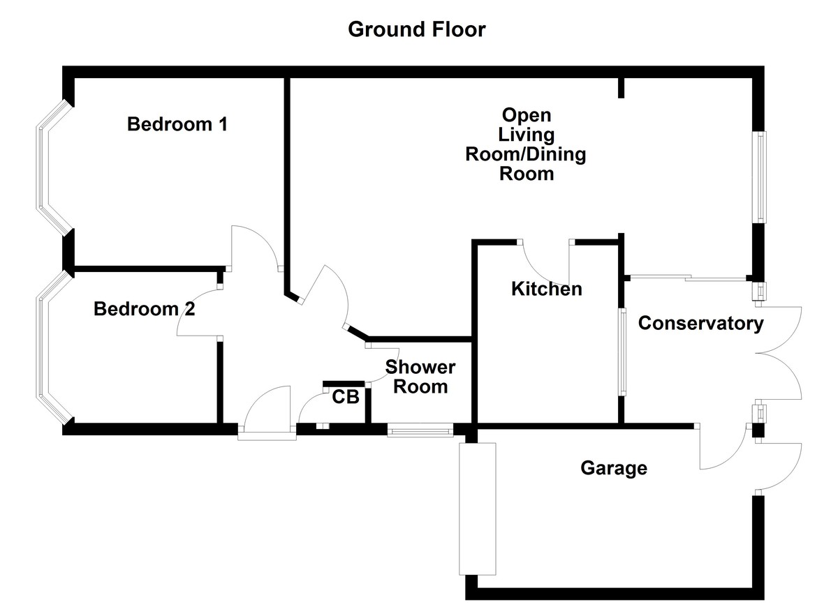Floorplan for Chalfield, Tamworth