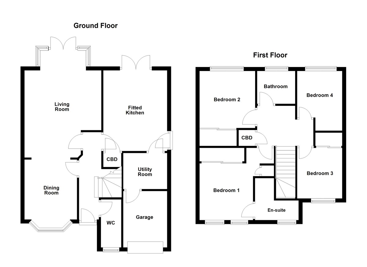 Floorplan for Seafield, Amington