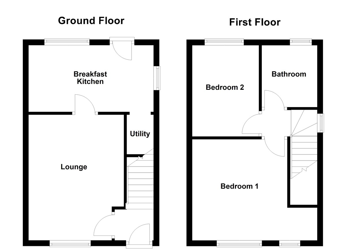 Floorplan for Tamworth Road, Dosthill