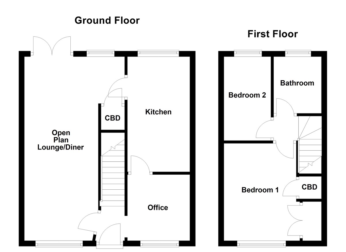 Floorplan for Roach, Dosthill
