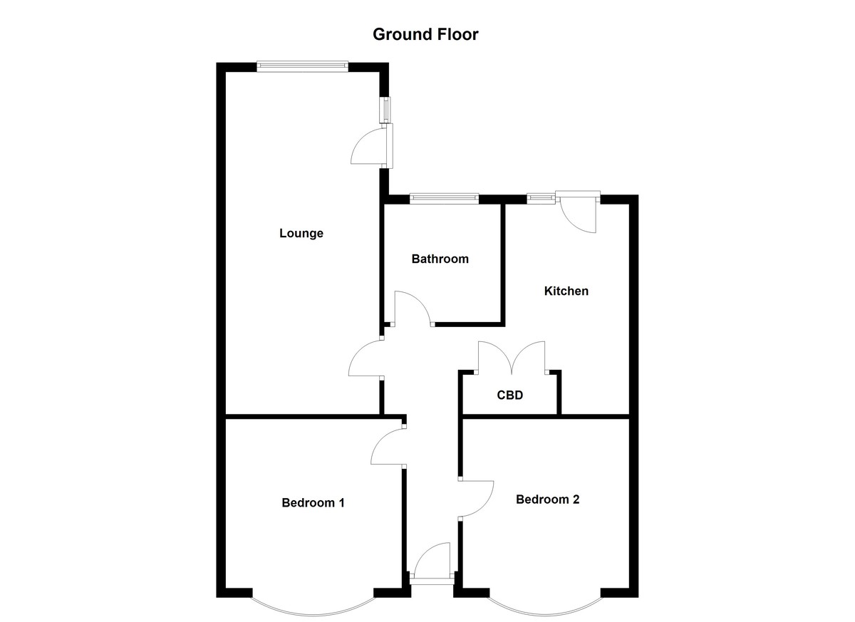 Floorplan for Tamworth Road, Amington