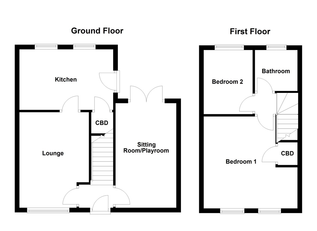 Floorplan for Loughshaw, Wilnecote
