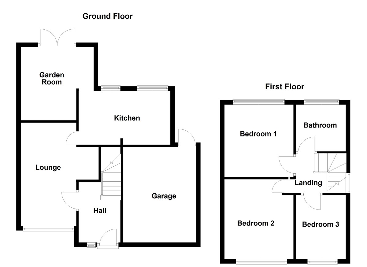 Floorplan for Repington Road, Amington