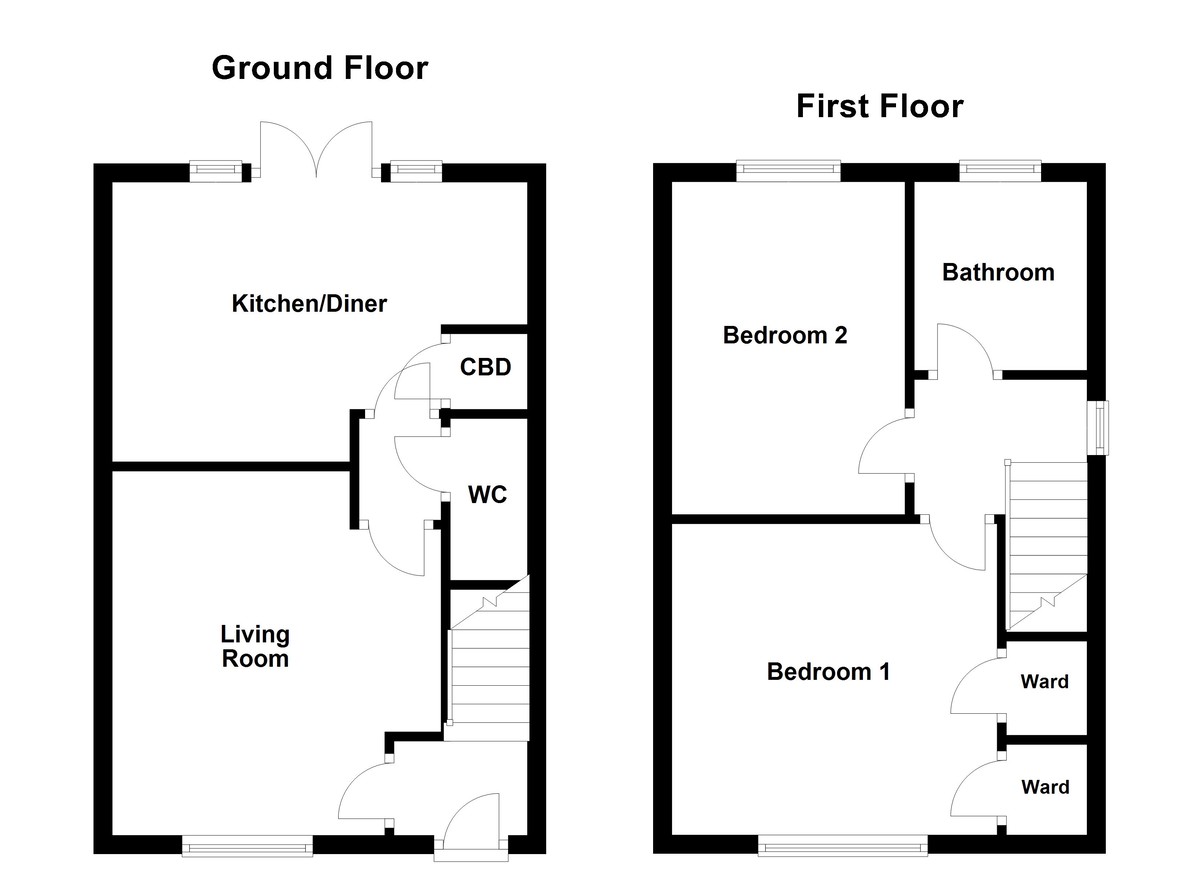 Floorplan for Regency Close, Dunstall Park