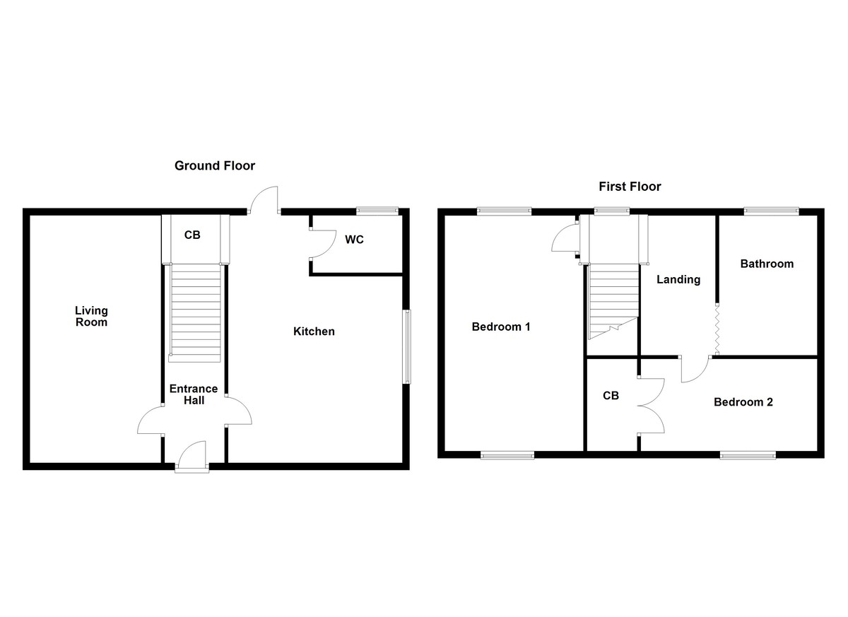 Floorplan for Westwood Road, Atherstone