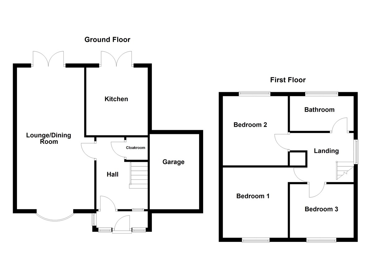Floorplan for Perrycrofts, Tamworth