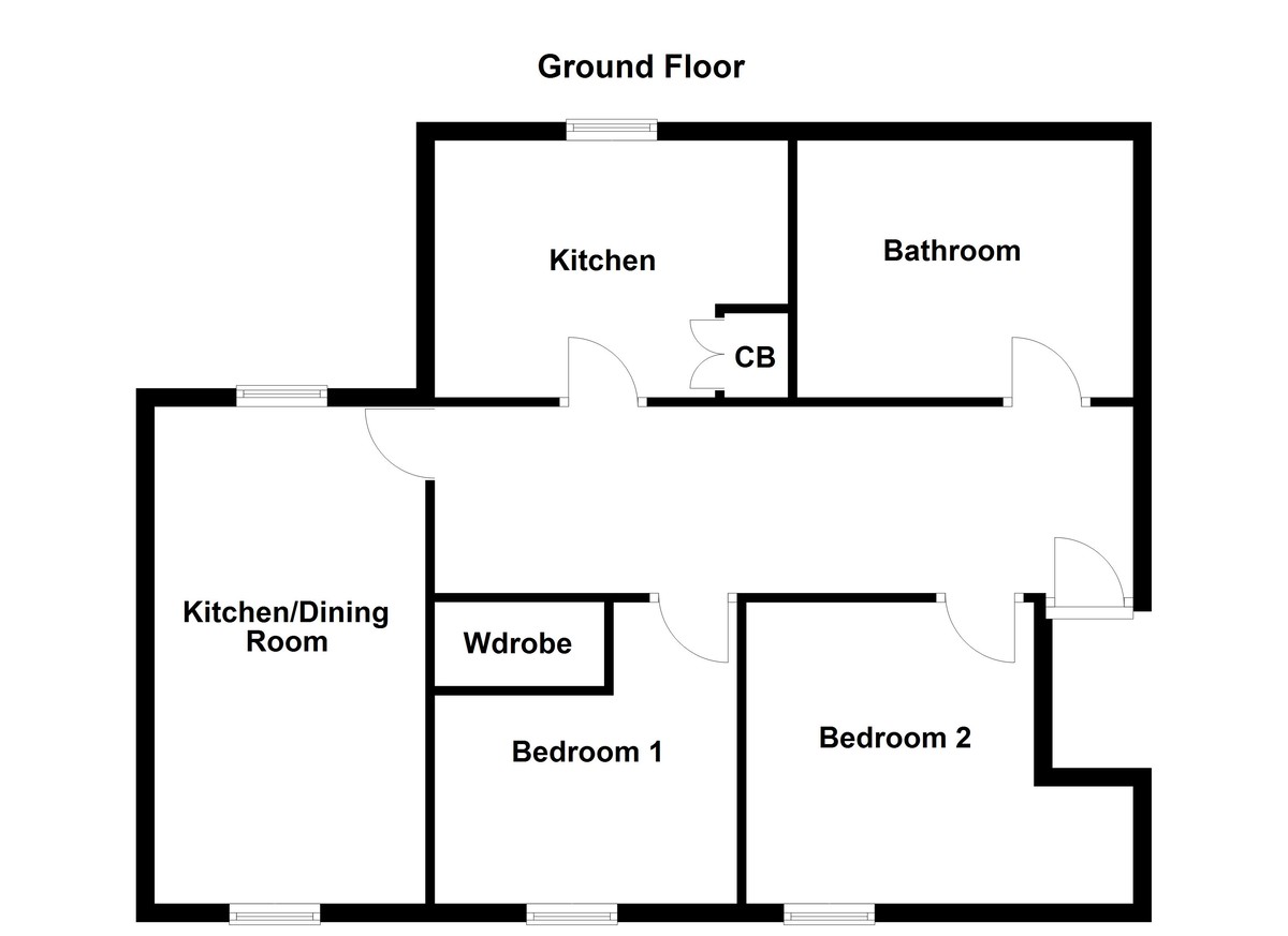 Floorplan for Wilnecote, Tamworth