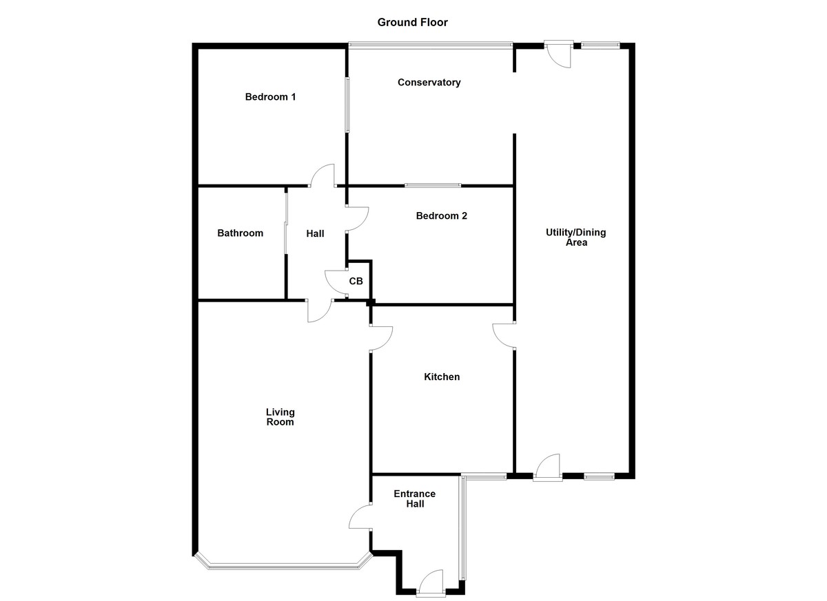 Floorplan for Madox Close, Tamworth
