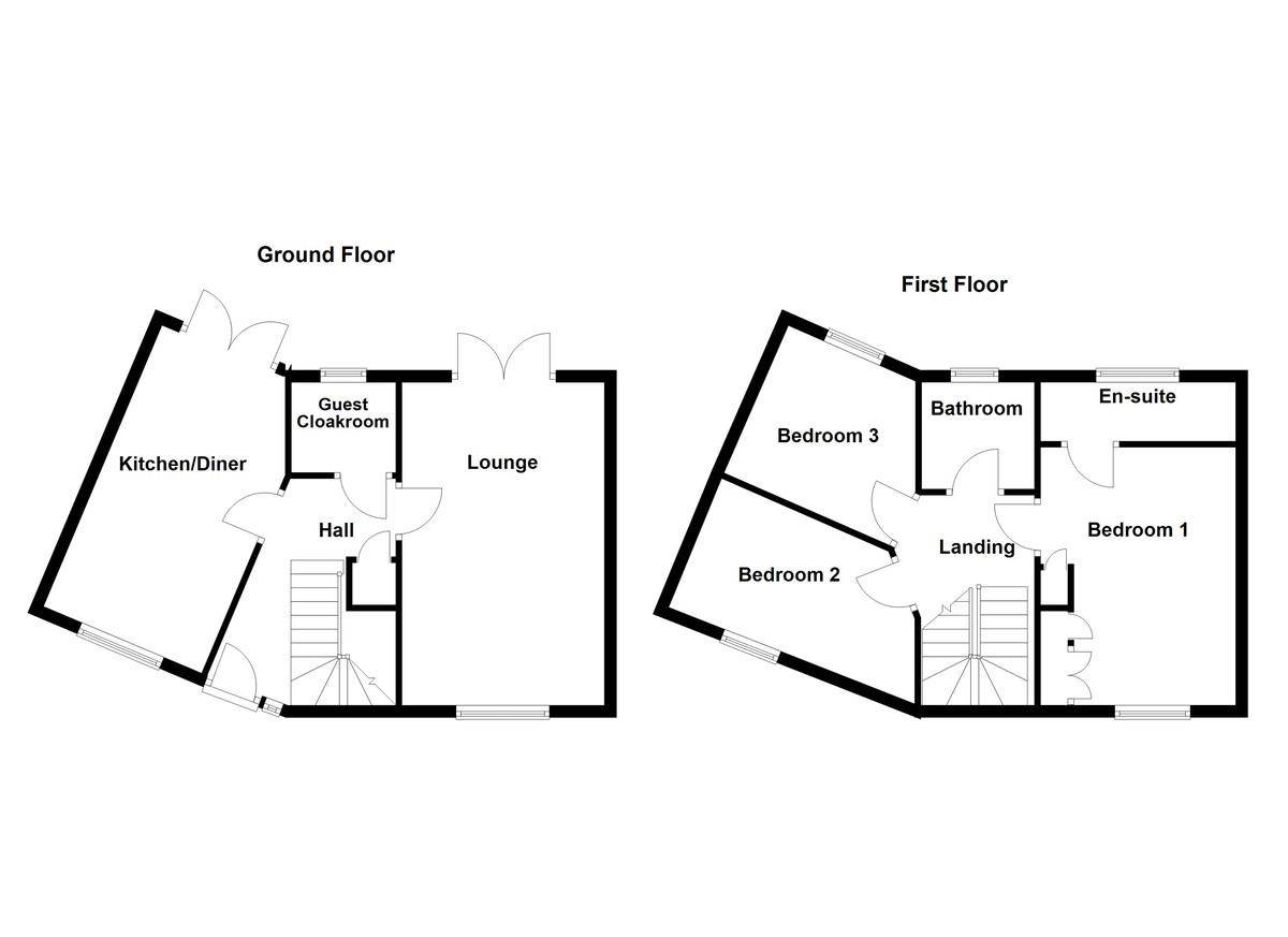 Floorplan for Southwick Drive, Tamworth