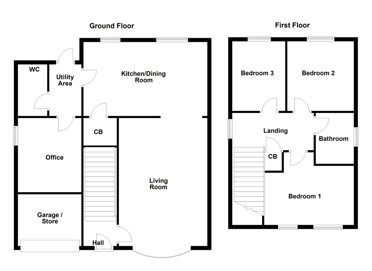 Floorplan for Wilnecote, Tamworth