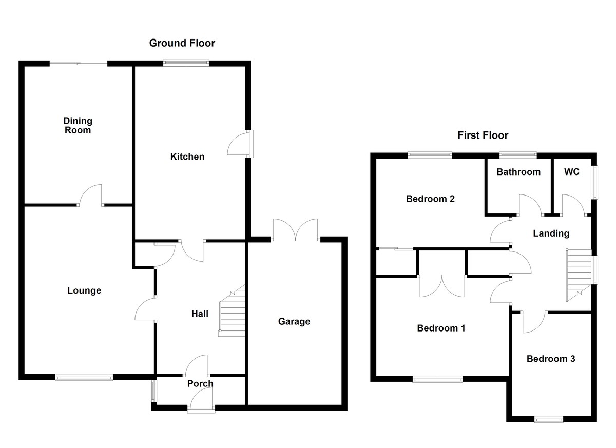 Floorplan for Cromwell Road, Tamworth
