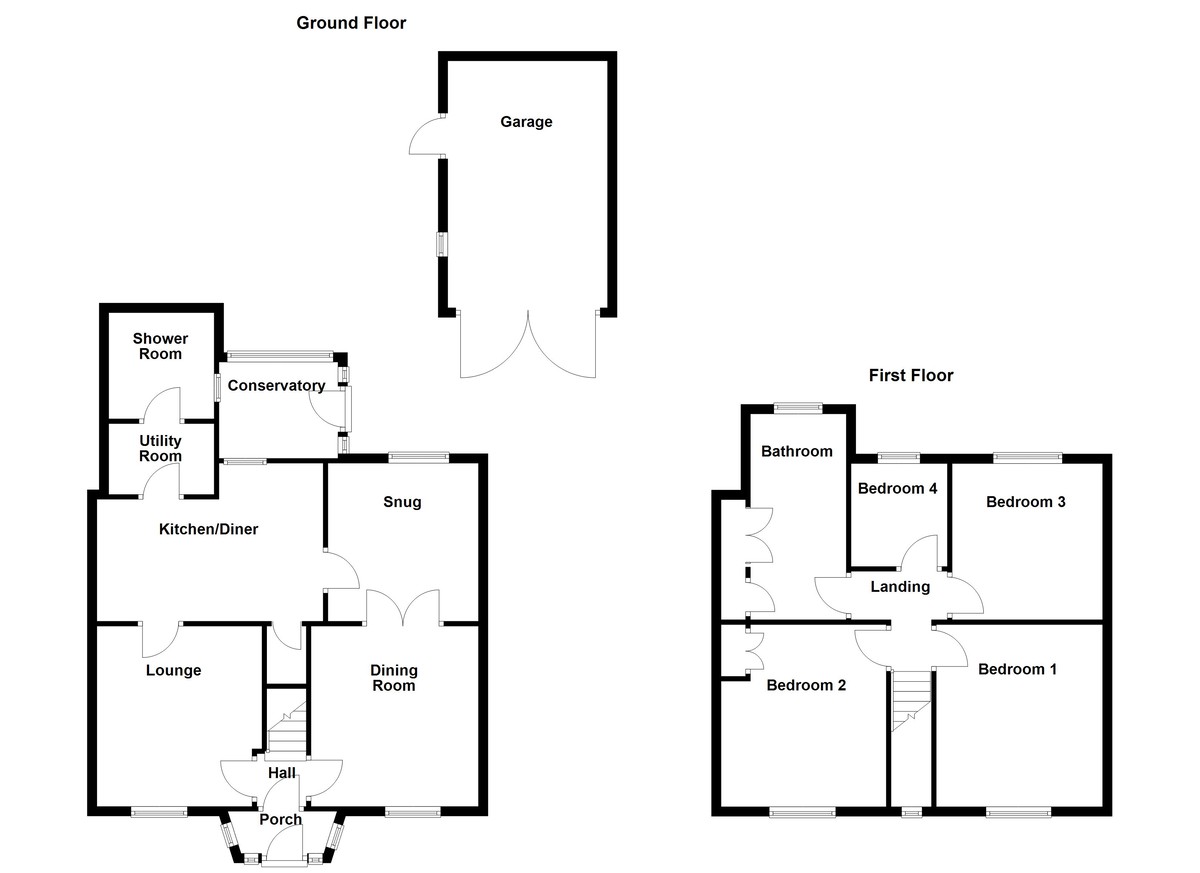 Floorplan for Fazeley Road, Tamworth