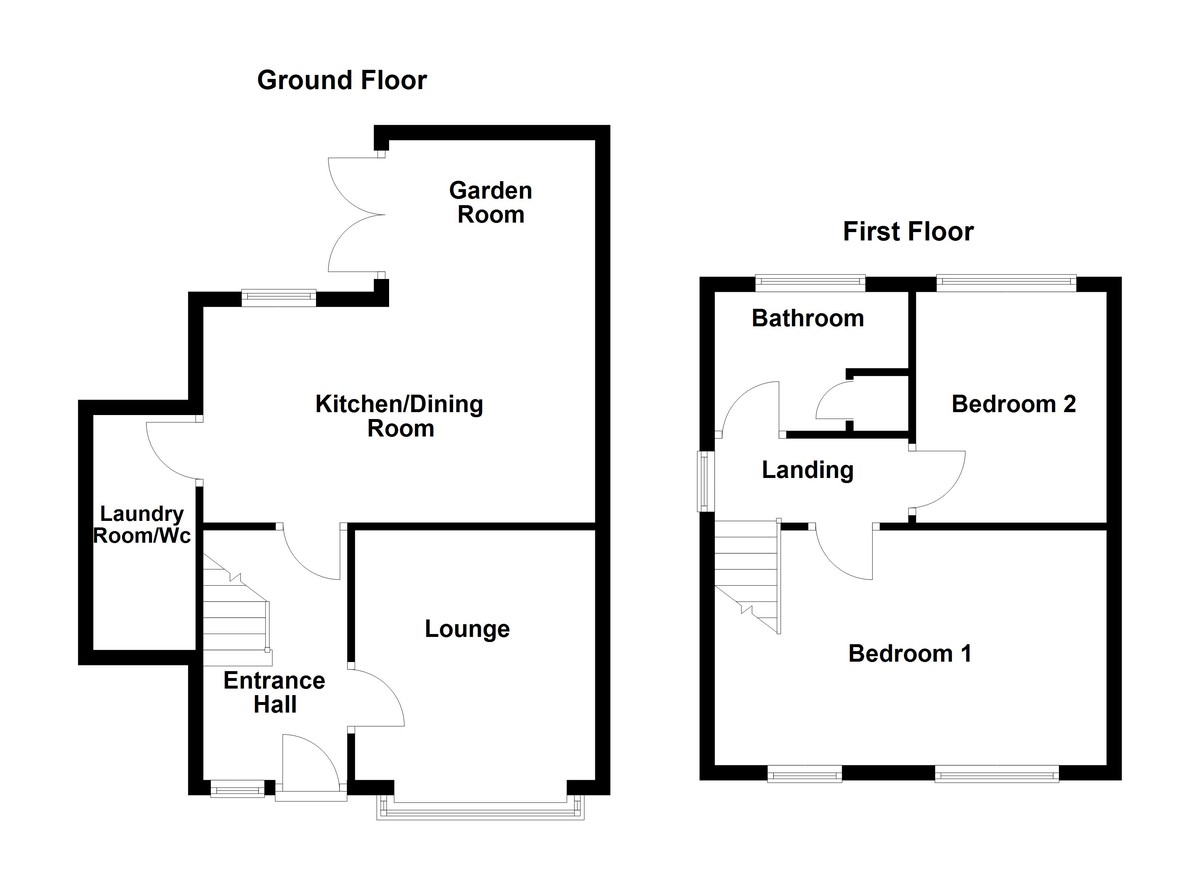 Floorplan for Glascote Road, Tamworth
