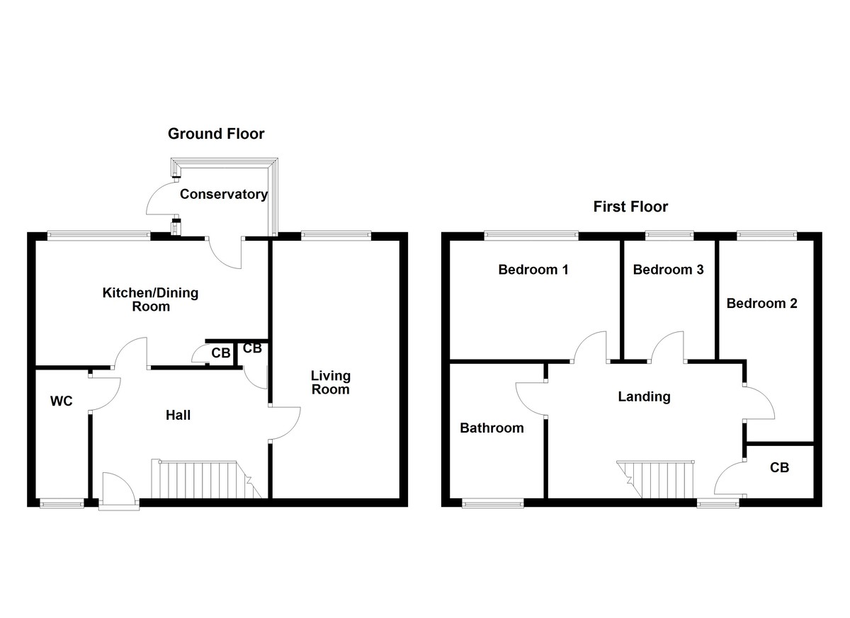 Floorplan for Wilnecote, Tamworth