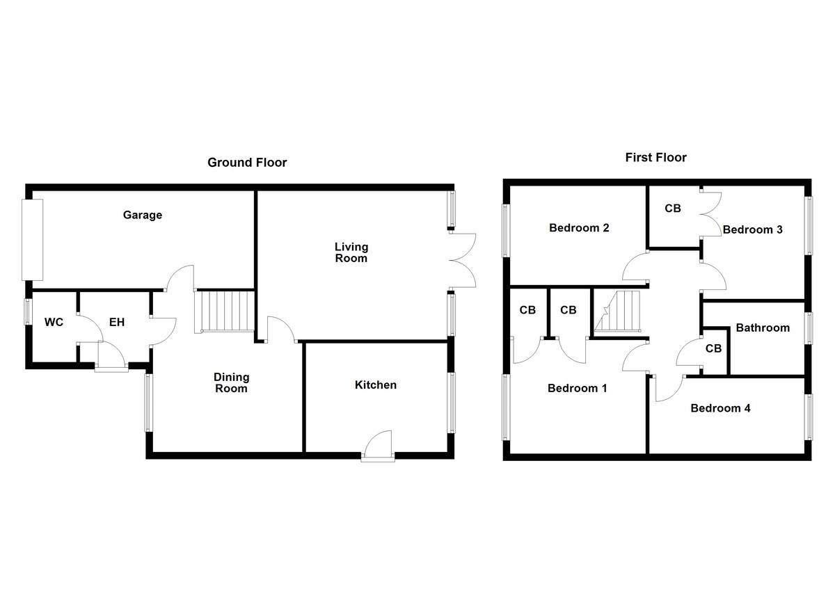 Floorplan for Browsholme, Tamworth