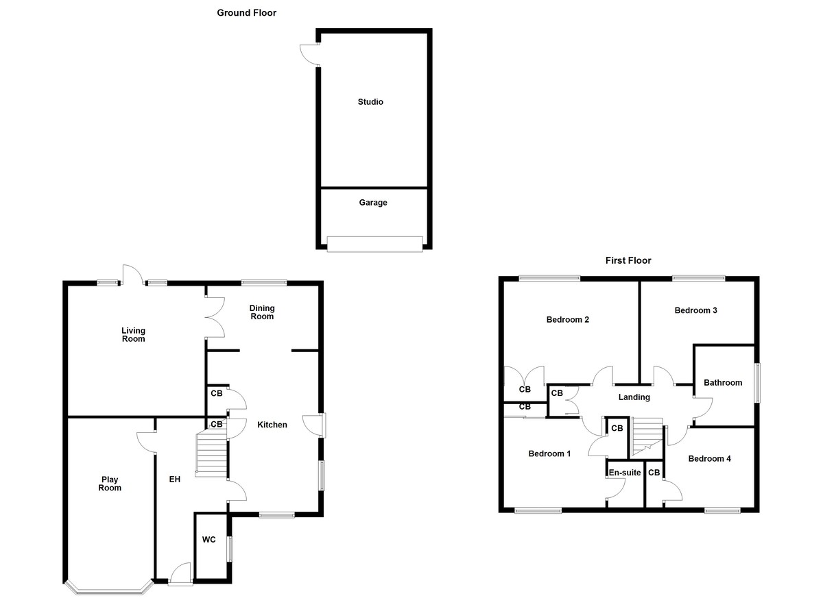 Floorplan for Wilnecote, Tamworth