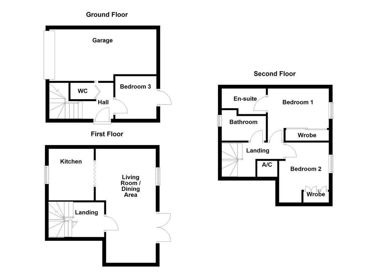 Floorplan for Fazeley, Tamworth