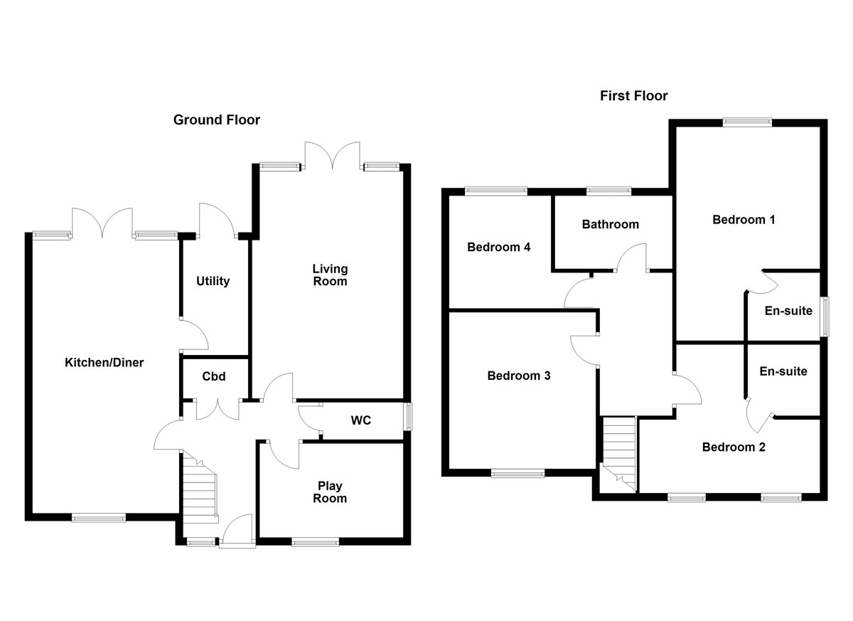 Floorplan for Comberford Road, Tamworth