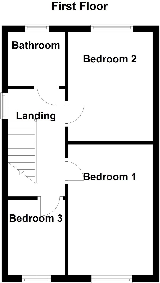 Floorplan for Kingsbury, Tamworth
