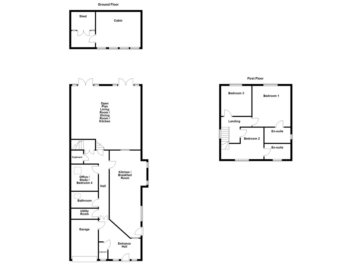 Floorplan for Mile Oak, Tamworth