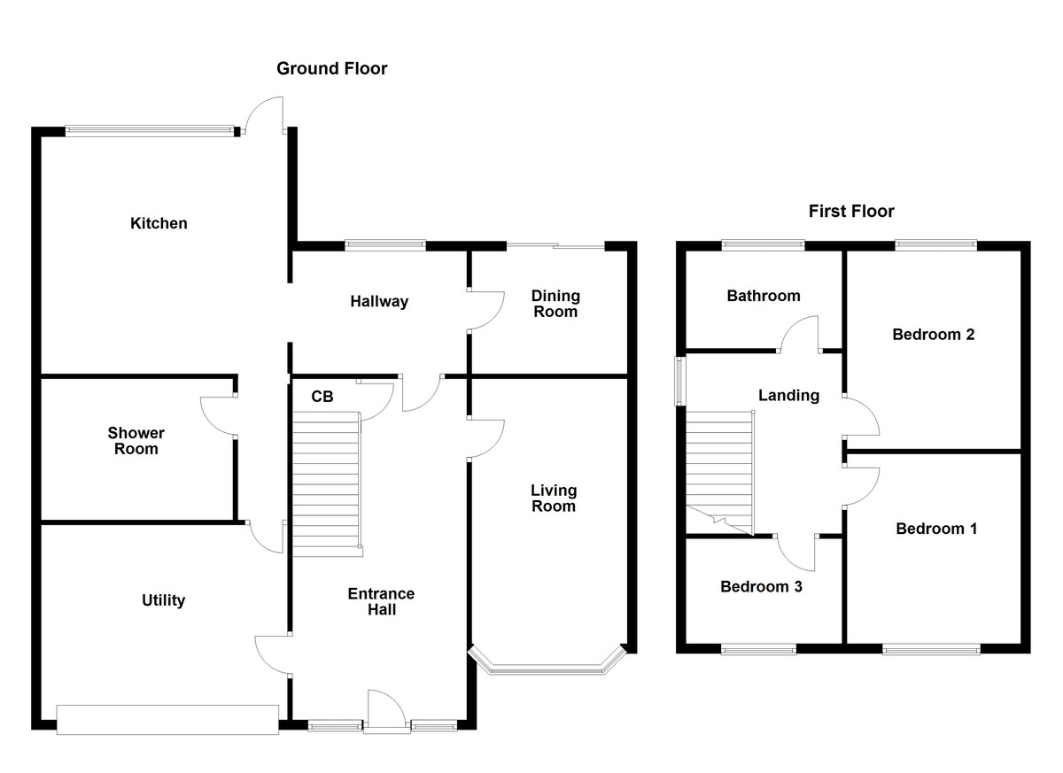 Floorplan for Glascote, Tamworth