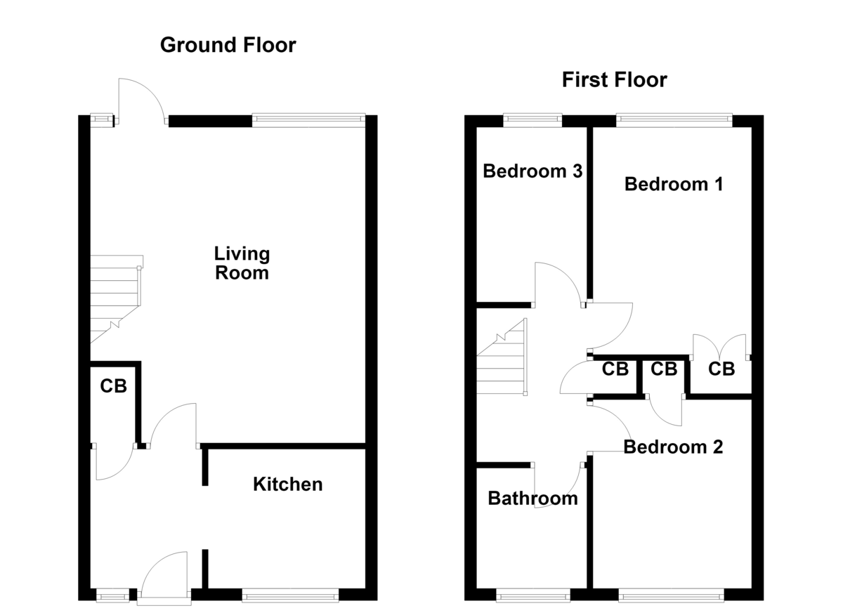 Floorplan for Purbrook, Tamworth
