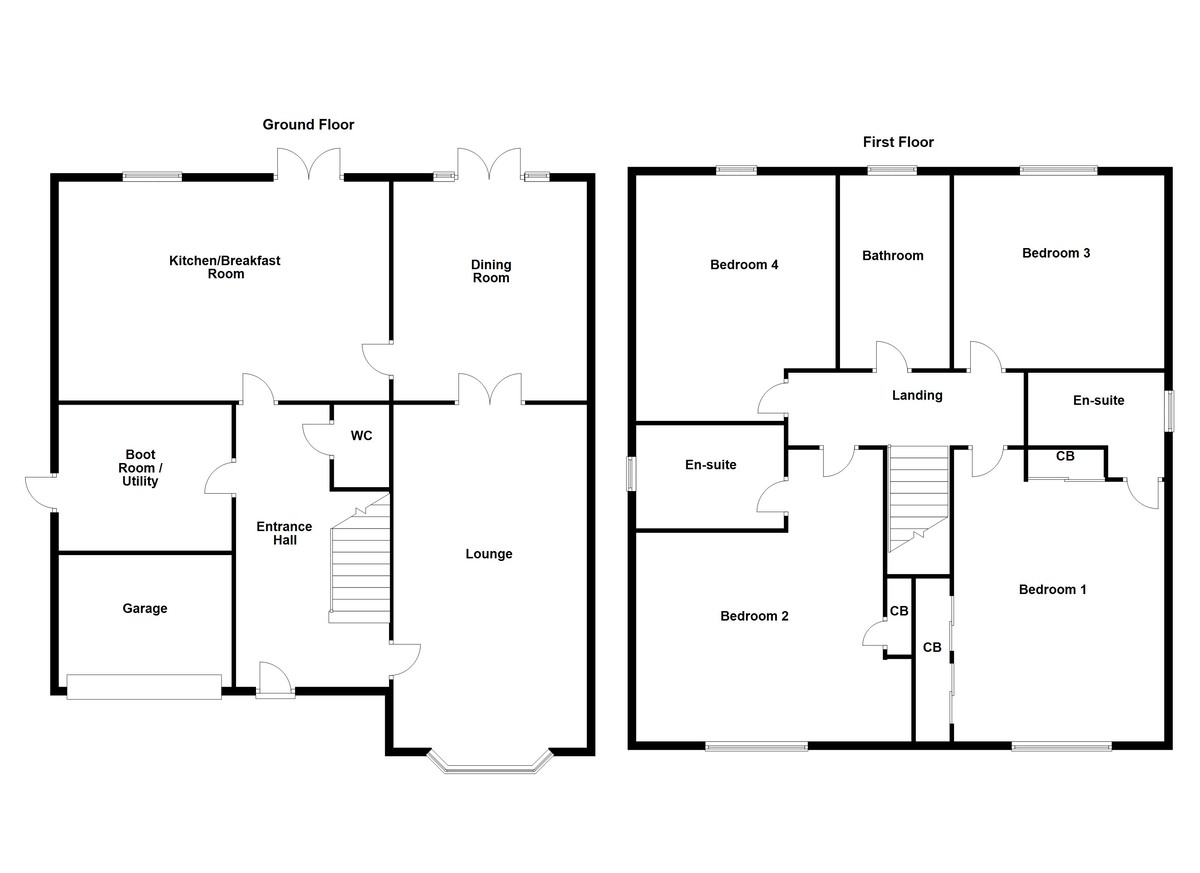 Floorplan for Samuel Parkes Vale, Tamworth