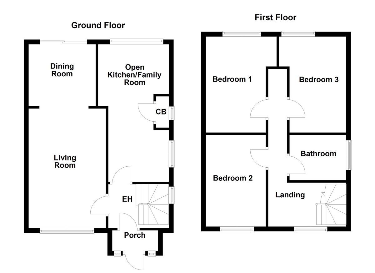 Floorplan for Hints, Tamworth