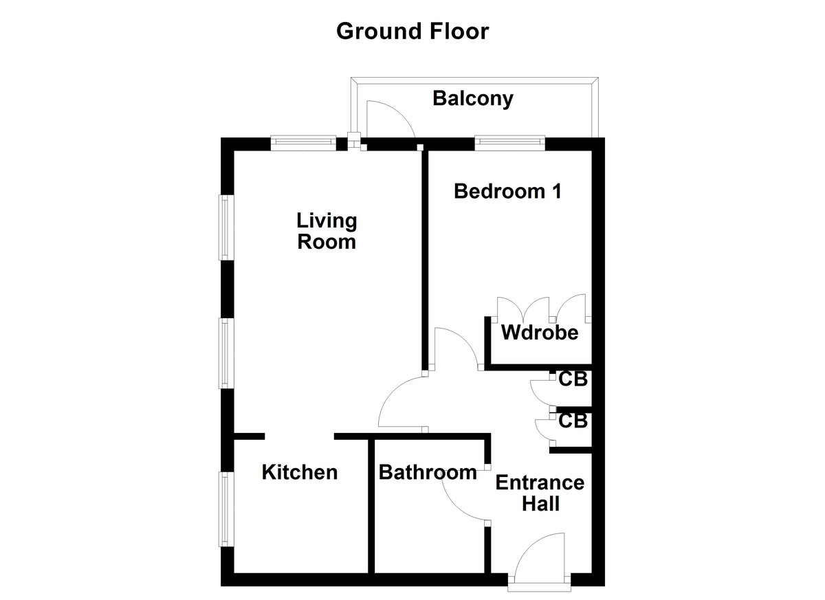Floorplan for Hardwick Court, Tamworth