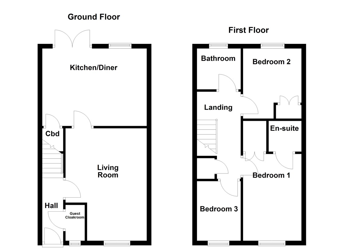 Floorplan for Austen Drive, Tamworth