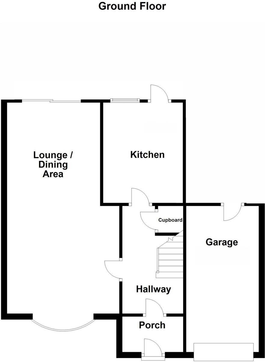 Floorplan for Norton Close, Tamworth