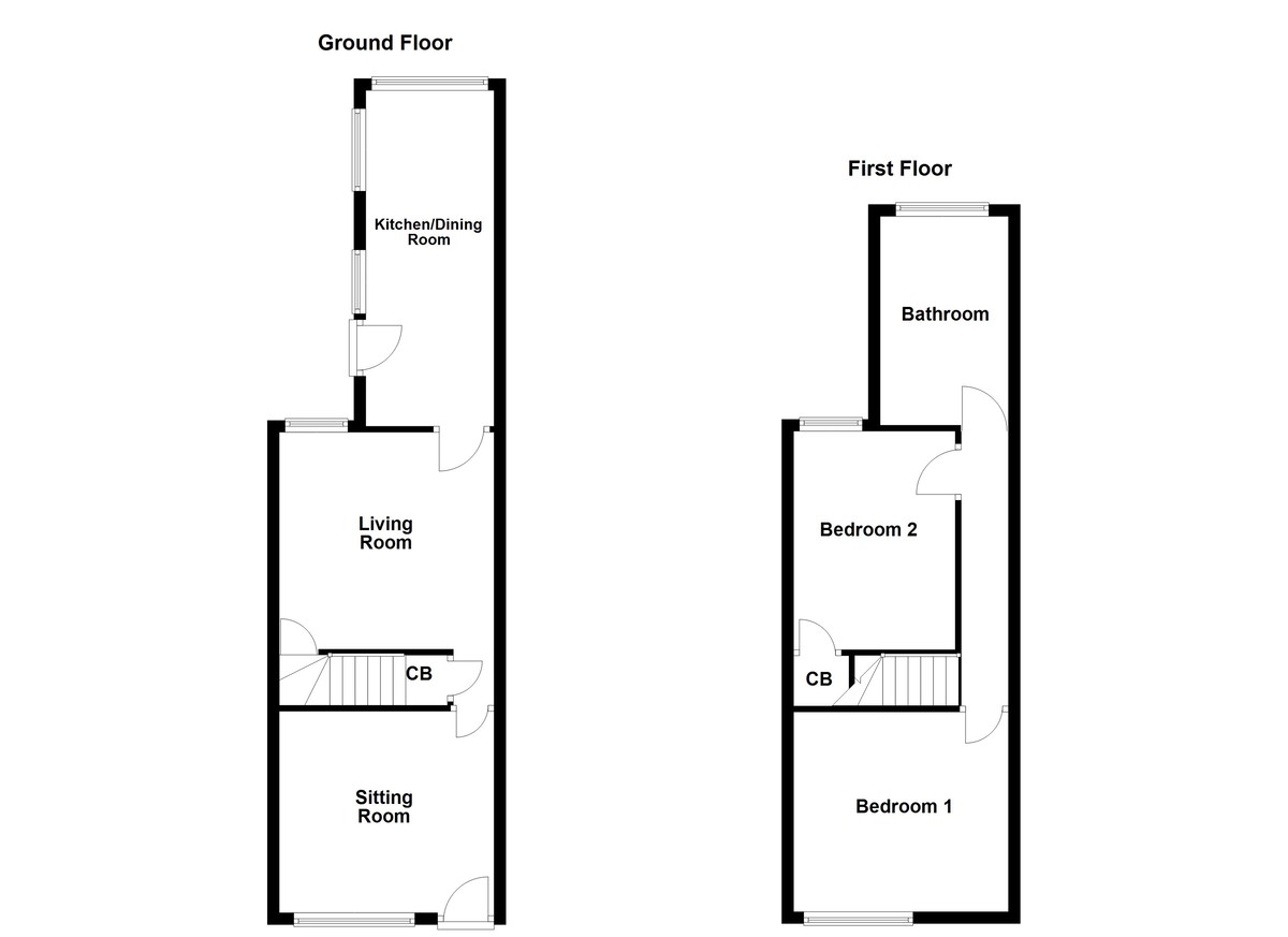Floorplan for Woodhouse Lane, Tamworth