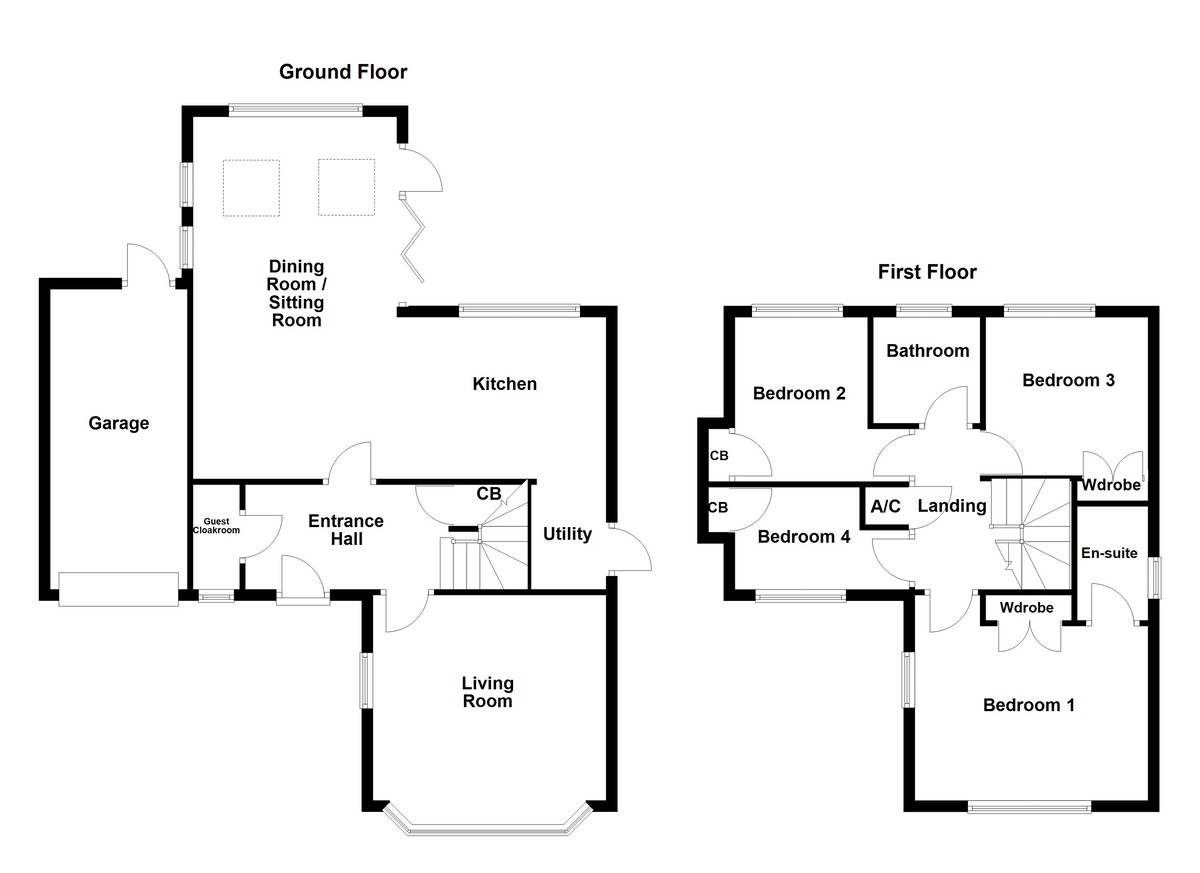 Floorplan for Celandine, Tamworth