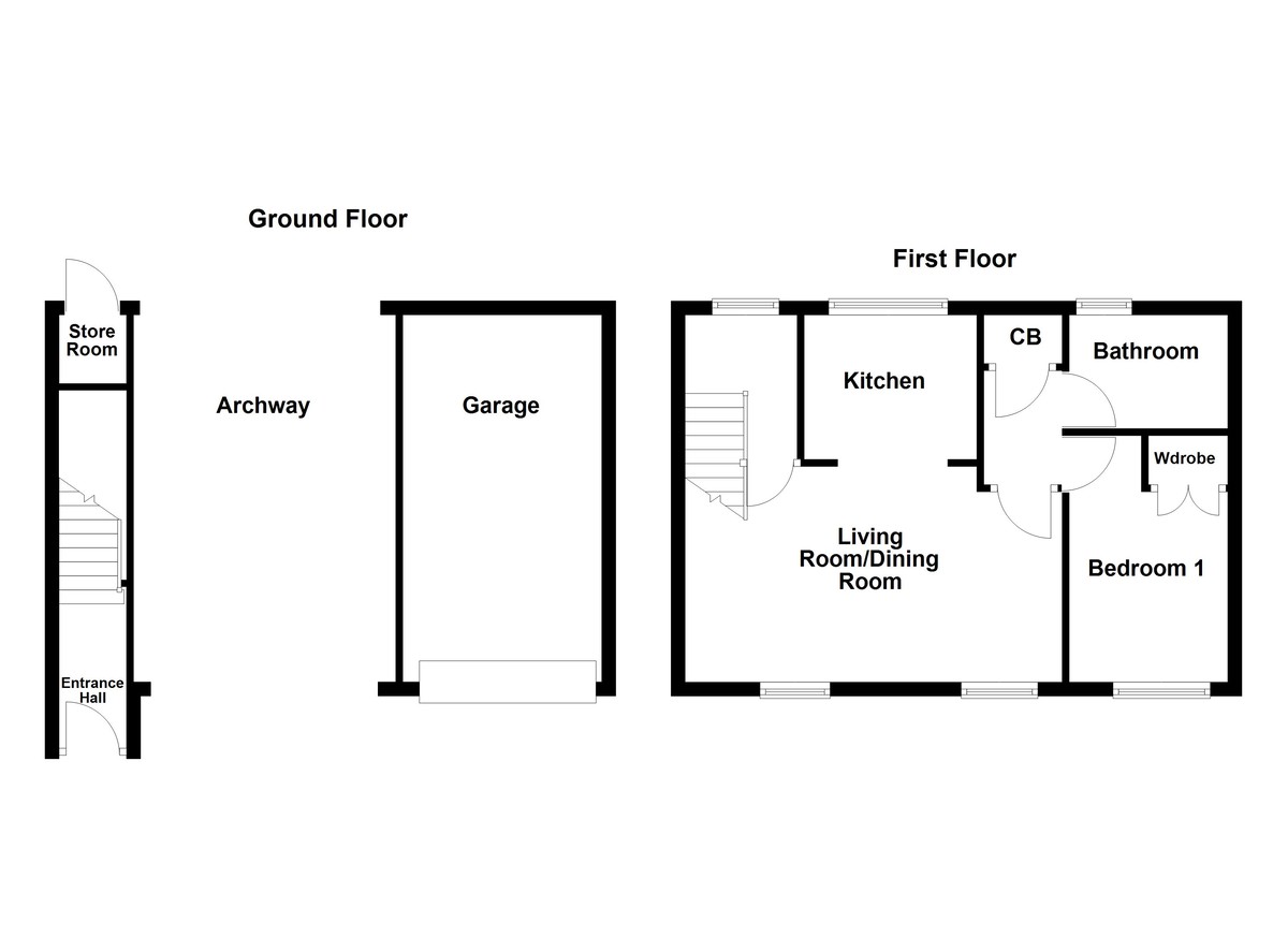 Floorplan for Glascote, Tamworth