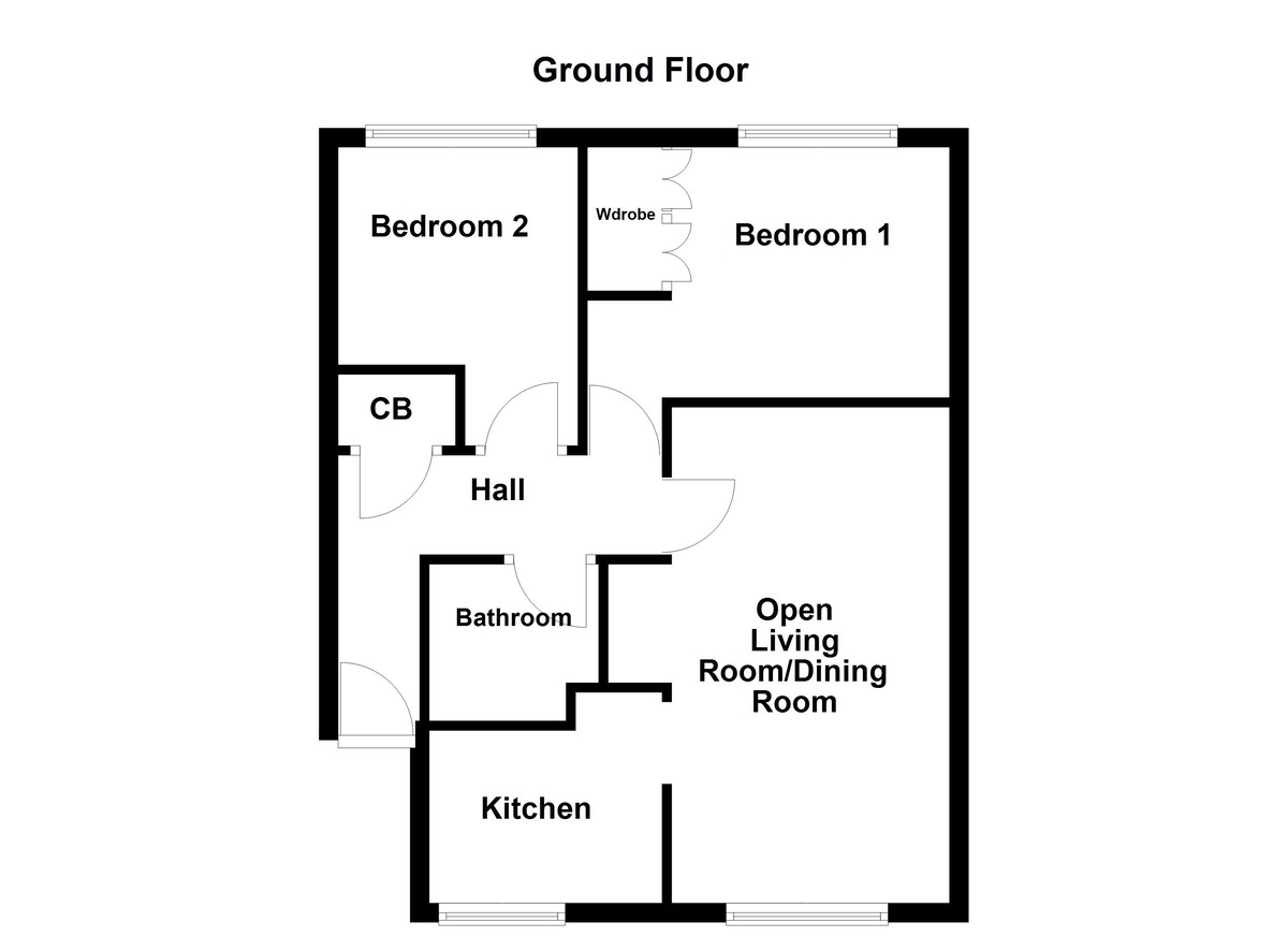 Floorplan for Glascote, Tamworth