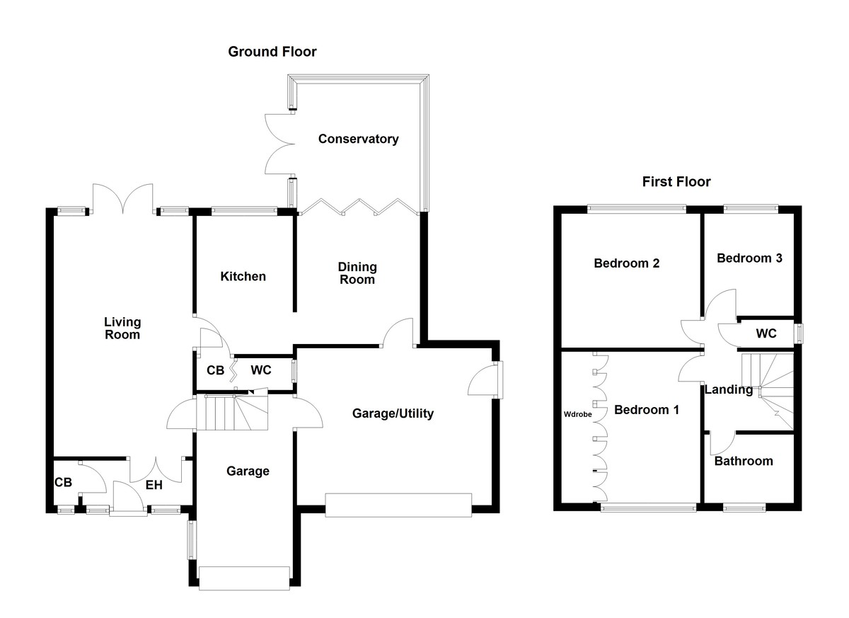 Floorplan for Fazeley, Tamworth