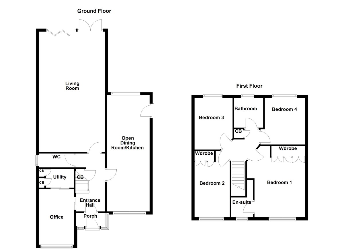Floorplan for Fazeley, Tamworth