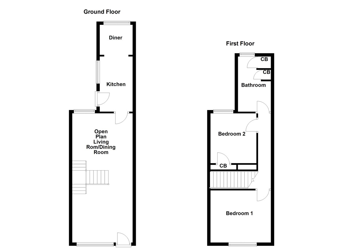 Floorplan for Glascote, Tamworth