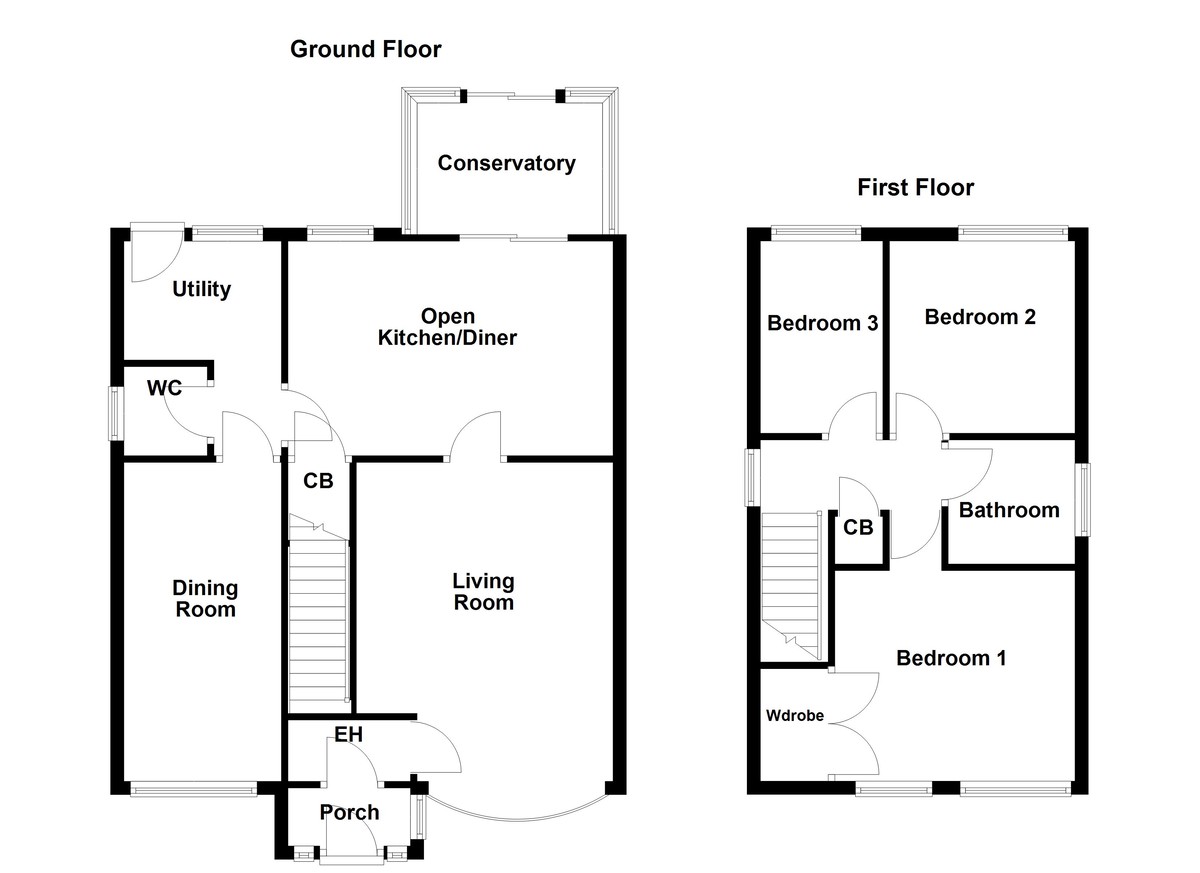 Floorplan for St. Andrews, Tamworth